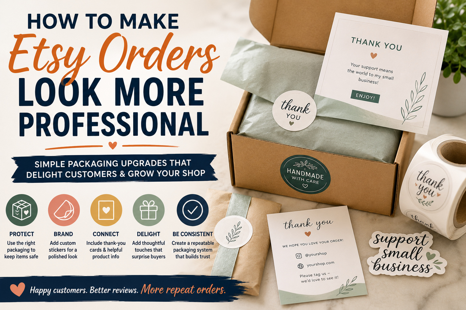 How to Make Etsy Orders Look More Professional
